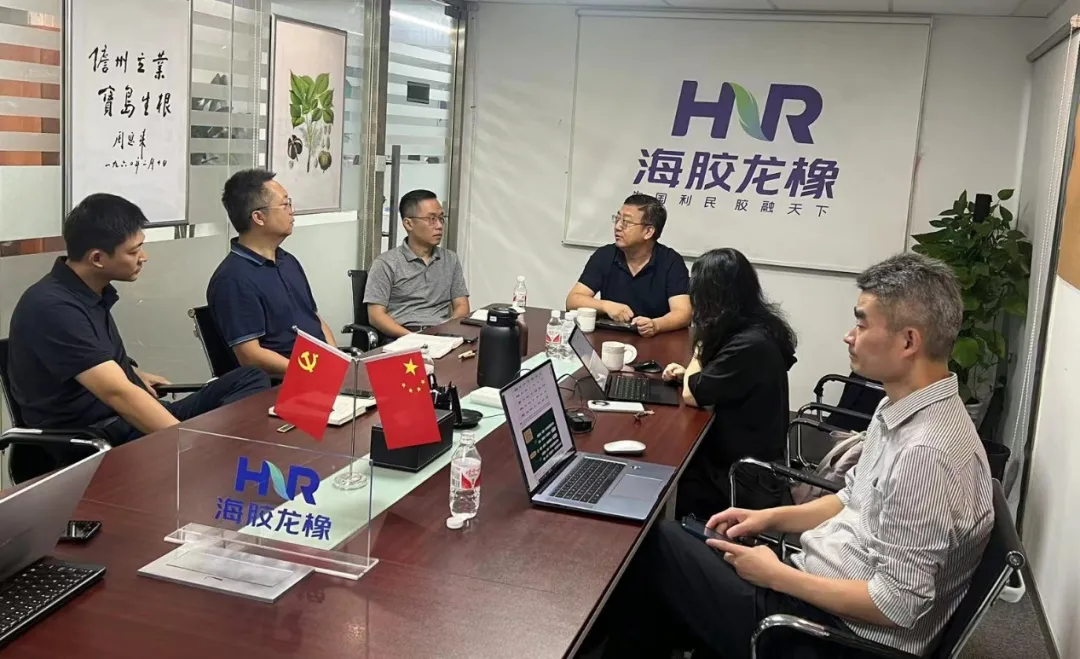 楊宇率隊赴上海龍橡調研座談